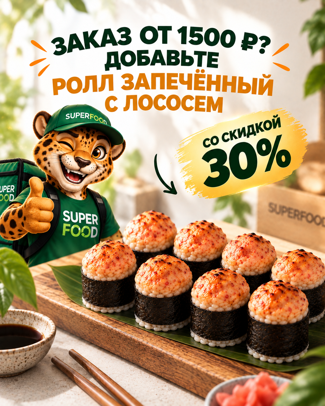 Подарок к заказу SUPERFOOD